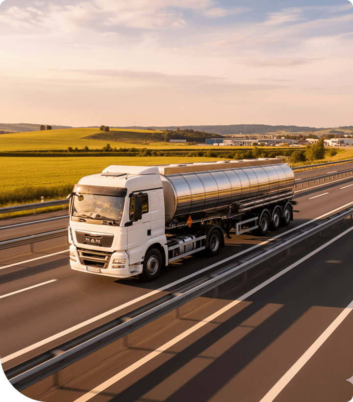 Login truck illustration